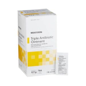Triple Antibiotic Ointment .9mg 118-42213 144Ea/Bx 12Bx/Cs